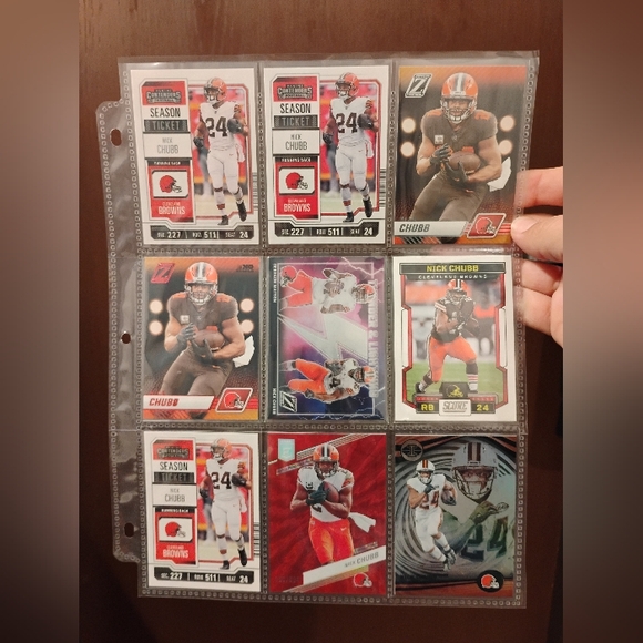 Nick Chubb Card Collection - Picture 2 of 15